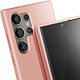 Avis Avizar Coque Cordon Semi-Rigide pour Samsung Galaxy S24 Ultra Rose clair