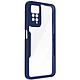 Avizar Coque 360° pour Redmi Note 11 et 11s Dos Rigide Partie Avant Souple Bleu nuit - Coque de protection intégrale conçue pour préserver le dos et la façade avant de votre appareil des accidents du quotidien