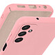 Avizar Coque Soft-Touch pour Samsung Galaxy A05s Série Fast Cover Antidérapant Rose pas cher