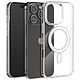 Coque MagSafe pour iPhone 16 Pro Polycarbonate Contour Silicone Transparent Coque MagSafe protégeant votre iPhone 16 Pro tout en étant adapté à tous les accessoires MagSafe
