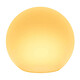 Eve Lampe LED Intelligente Flare Sans Fil Connectée Bluetooth et Thread IPX6 25cm Jaune Doté d'un éclairage LED à 90 Lumens
