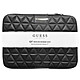 Guess Housse pour Ordinateur Portable 13 Pouces Quilted avec Poche Arrière Zippée Noir pas cher