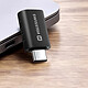 Swissten Adaptateur OTG USB-C USB Connexion Smartphone / Tablette Transfert Rapide 5Gb/s Noir pas cher