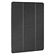 Eiger Étui pour Galaxy Tab A9 Folio Renforcé à Fonction Support Magnétique Noir - Conçu pour une utilisation intensive, combinant à la fois robustesse et élégance