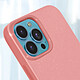 Mercury Coque iPhone 13 Pro Max Silicone Gel Effet Brillant Mercury rose pas cher