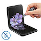 iMak 2x Films pour Samsung Galaxy Z Flip Hydrogel Anti-reflets Anti-rayures Transparent pas cher