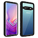 Redpepper Coque pour Samsung Galaxy S10 Bi-matière Waterproof 2m Film Écran Noir Une coque 360° tout terrain, conçue par la marque Redpepper, pour Samsung Galaxy S10