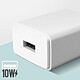 Acheter Oppo Chargeur officiel Oppo USB 10W avec Câble USB vers USB C Blanc
