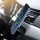 Avis swissten Support Voiture Magsafe iPhone Charge Rapide 15W Grille d'Aération Noir Swissten
