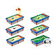 Avizar Table multi-jeux 6 en 1 - Modèle Evolutive Multicolore Composition : ABS