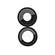 Clappio Lentille Caméra Arrière pour iPhone 11 100% Compatible Noir - Lentille de protection caméra arrière au contour Noir, pour restituer la haute définition que vous attendez de votre appareil