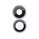 Clappio Lentille Caméra Arrière pour iPhone 11 100% Compatible Violet - Lentille de protection caméra arrière au contour Violet, pour restituer la haute définition que vous attendez de votre appareil