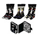 Disney Villains - Pack 3 paires de chaussettes Disney Villains 36-43 Pack de 3 paires de chaussettes Disney Villains 36-43.