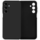 Avizar Coque pour Samsung Galaxy A16 Semi-rigide Soft-touch Anti-traces Coque en silicone semi-rigide Noir, de la collection Fast Cover, préservant votre Galaxy A16 des chocs et des rayures
