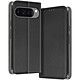 Avizar Étui pour Google Pixel 9 Pro XL Clapet Porte-carte et Support Vidéo Étui folio en cuir vegan noir avec un aspect granulé et surpiqûre apparente, pour habiller votre Google Pixel 9 Pro XL