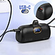Acheter Forever Batterie Externe 5000mAh Connecteur Lightning + Câble USB C intégré Noir