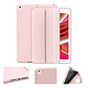 Avis Evetane Etui Smart Cover iPad 10.2 Pouces 2019/2020/2021 Rose à rabat avec support