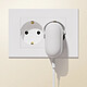 Google Chargeur Secteur USB-C 3A 45W Compatible Power Delivery 3.1 / PPS Blanc pas cher