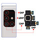 Avis Clappio Caméra arrière compatible pour Samsung Galaxy A51 48+12+5 MP