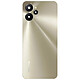 Clappio Vitre arrière de remplacement pour Realme 9i 5G Vitre arrière Or compatible pour redonner à votre Realme 9i 5G son aspect d'origine