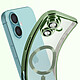 Acheter Avizar Coque MagSafe pour iPhone 16 Silicone Contour Chromé
