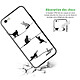 Avis Evetane Coque en verre trempé iPhone 6/6S Chat Lignes .