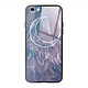 Evetane Coque en verre trempé iPhone 6 Plus / 6S Plus Lune Attrape Rêve . Coque en verre trempé iPhone 6 Plus / 6S Plus Lune Attrape Rêve Ecriture Tendance et Design .