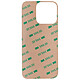 Clappio Adhésif Vitre arrière 3M pour iPhone 12 et 12 Pro Forte adhérence Transparent - Adhésif vitre arrière 3M pour remplacer des stickers abimés ou décollés de votre appareil