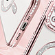 Acheter Avizar Coque Diamant pour iPhone 13 Protection MagSafe Contour Strass Rose champagne