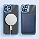 Avizar Coque Diamant pour iPhone 15 Protection MagSafe Contour Strass pas cher