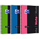 OXFORD Cahier NoteBook B5 160P 90g petits Carreaux coloris Aléatoire Cahier
