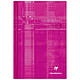 Avis CLAIREFONTAINE Agenda de bord piqué 21x29,7 72 pages, couleur aléatoire x 5