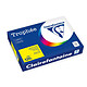CLAIREFONTAINE Ramette Papier FSC A4 120g 250 Feuilles jaune soleil Papier couleur