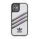 Adidas Coque de Protection pour iPhone 12 Mini Originals 3 Stripes Blanc - Une défense efficace contre les aléas du quotidien
