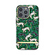 Richmond & Finch Coque pour iPhone 13 Pro Revêtement Antibactérien Motif Léopard Vert - Cette coque verte léopard pour iPhone 13 Pro a été conçue en TPU de grade médical et respecte des normes strictes de solidité et de non-toxicité