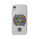Adidas Coque de Protection pour iPhone XR Originals Pride Blanc Offre à votre smartphone une défense maximale contre les aléas du quotidien