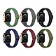 Avizar Lot de 6 Bracelets pour Apple Watch 42/44/45/49mm Gamme Revolt 02 en Nylon Multicolore - Offre une multitude de choix pour assortir votre montre à toutes vos tenues et occasions
