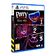 Poppy Playtime Triple Pack PS5 Trois jeux dans un seul pack ! Embarquez pour une aventure épique remplie de mystères, d'énigmes, d'environnements étranges et de jouets terrifiants
