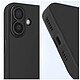 Acheter Avizar Coque pour iPhone 16 Plus Silicone Souple Design Fin Léger Noir