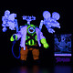 Spawn - Figurine The Clown (Black Light Edition) (Gold Label) 30 cm pas cher
