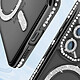 Acheter Avizar Coque Diamant pour Samsung Galaxy S24 MagSafe Contour Strass Noir