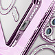 Acheter Avizar Coque Diamant pour Samsung Galaxy S24 MagSafe Contour Strass Violet