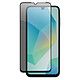 Avizar Verre Trempé pour Samsung Galaxy A06 Anti-espion Dureté 9H Noir - Protège écran teinté anti-espion pour préserver toutes vos données confidentielles tout en protégeant l'écran de votre Samsung A06