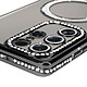 Avis Avizar Coque Diamant pour Samsung Galaxy S24 Ultra MagSafe Contour Strass Noir