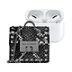 IDEAL OF SWEDEN Mini Sac pour AirPods Toute Génération Modèle Zoe avec Bandoulière et Mousqueton Noir - Conçu pour s'adapter parfaitement à toutes les générations d'AirPods