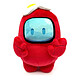Fall Guys - Peluche Fall Guys x Among Us Crewmate 22 cm Peluche Fall Guys x Among Us Crewmate 22 cm.