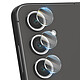 3mk Protection Caméra pour Samsung Galaxy S24 FE Verre Hybride Lot de 4 Transparent Protège caméra série Lens Protection de 3mk pour protéger les objectifs caméras de votre Samsung S24 FE