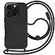 Avizar Coque Cordon Semi Rigide Soft touch pour iPhone 16 Pro Max Coque en silicone rigide pour une protection fiable contre les chocs et les rayures de votre iPhone 16 Pro Max