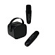 PARTY Enceinte Bluetooth 5.1 avec 2 Micro karaoké Sans Fil Modèle Party Btmic 15W Noir
