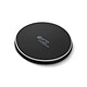 Prio Chargeur sans-fil à induction QI 15W / 10W / 7.5W Charge adaptative Noir Un chargeur sans-fil performant signé Prio pour tous vos appareils mobiles : smartphone, tablette, écouteurs, etc)